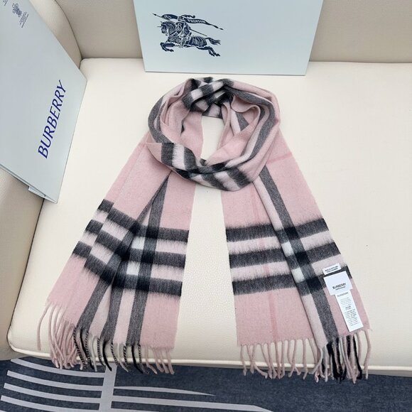 Burberry Pink Scarf - Picture 1 of 5